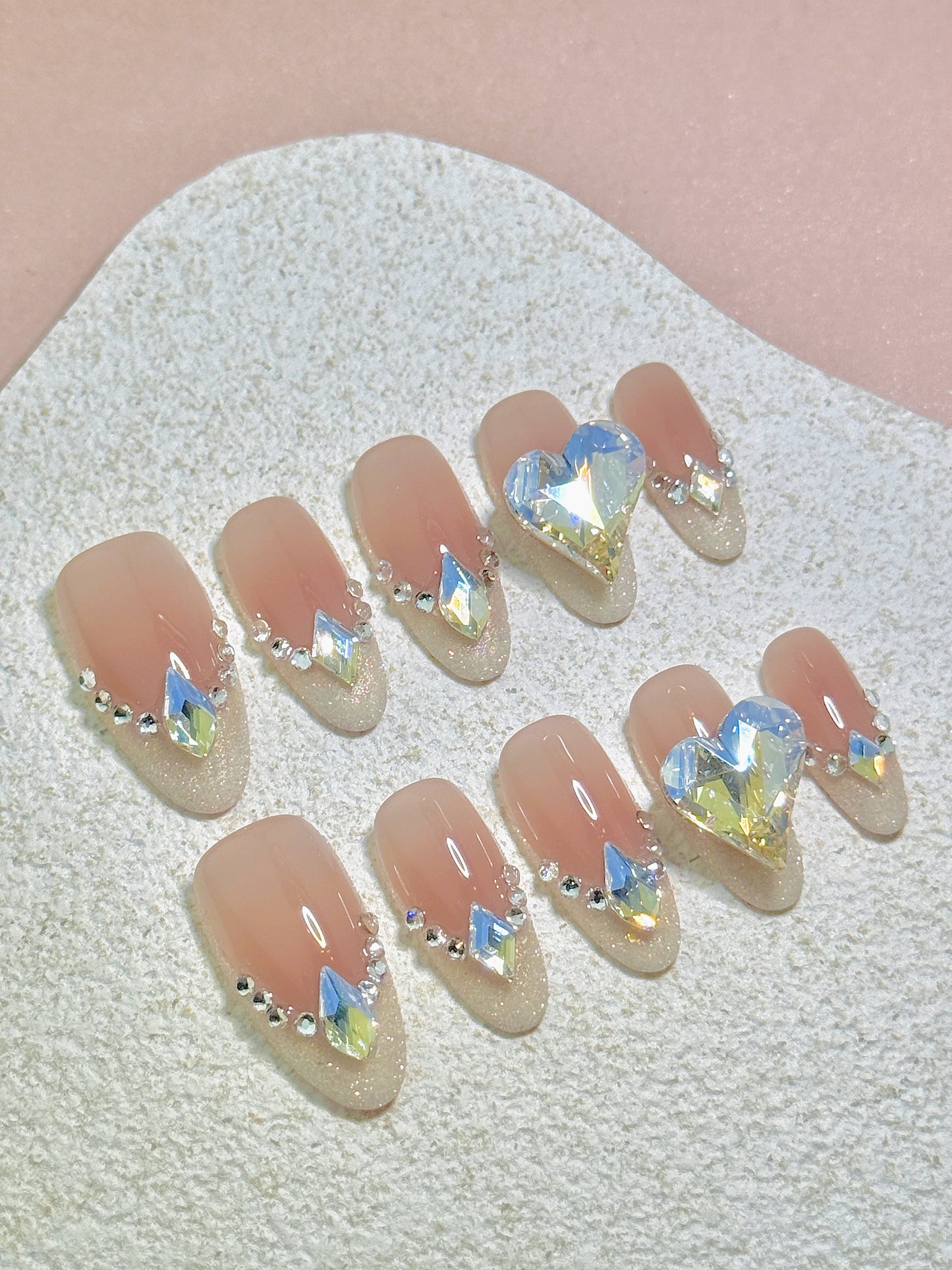 Green & Gold Jewel Glam