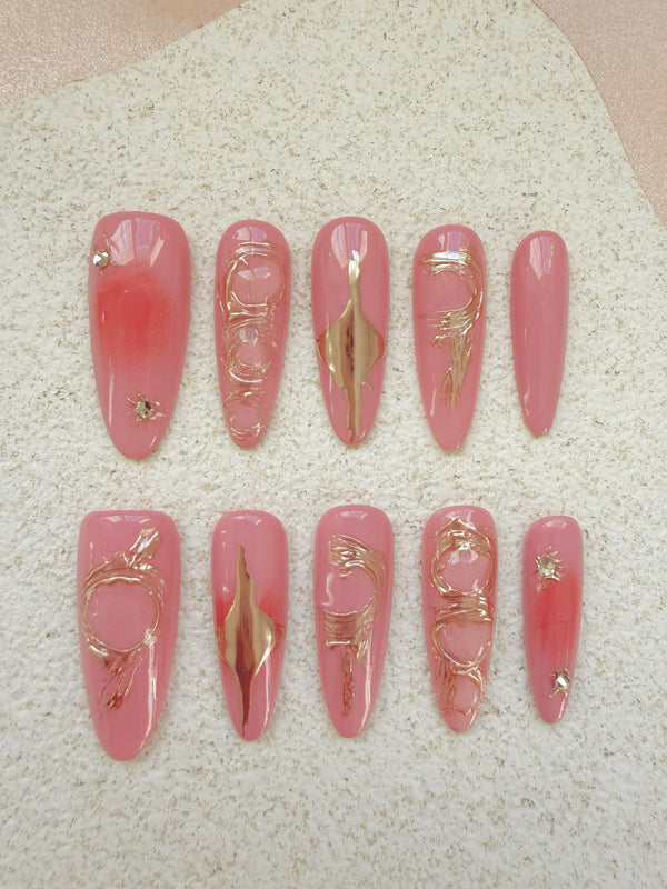 Pink Gold Sweet Girl