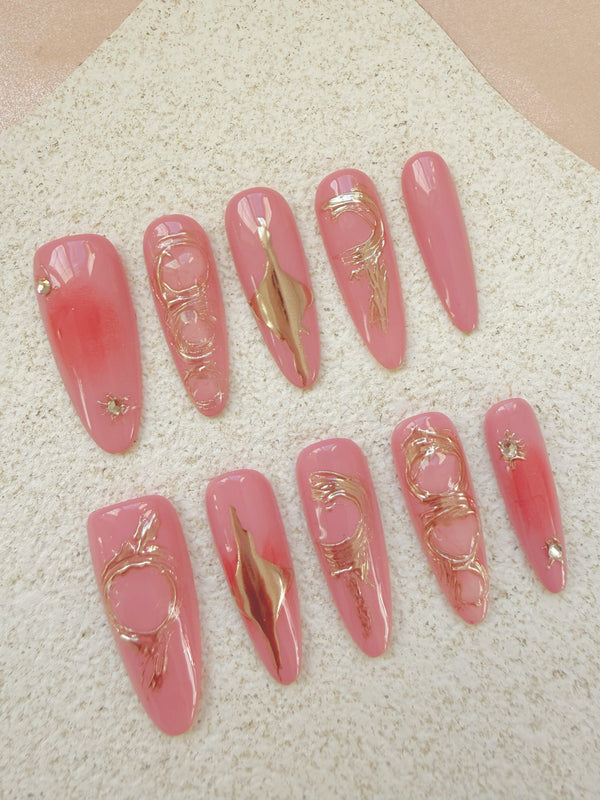 Pink Gold Sweet Girl